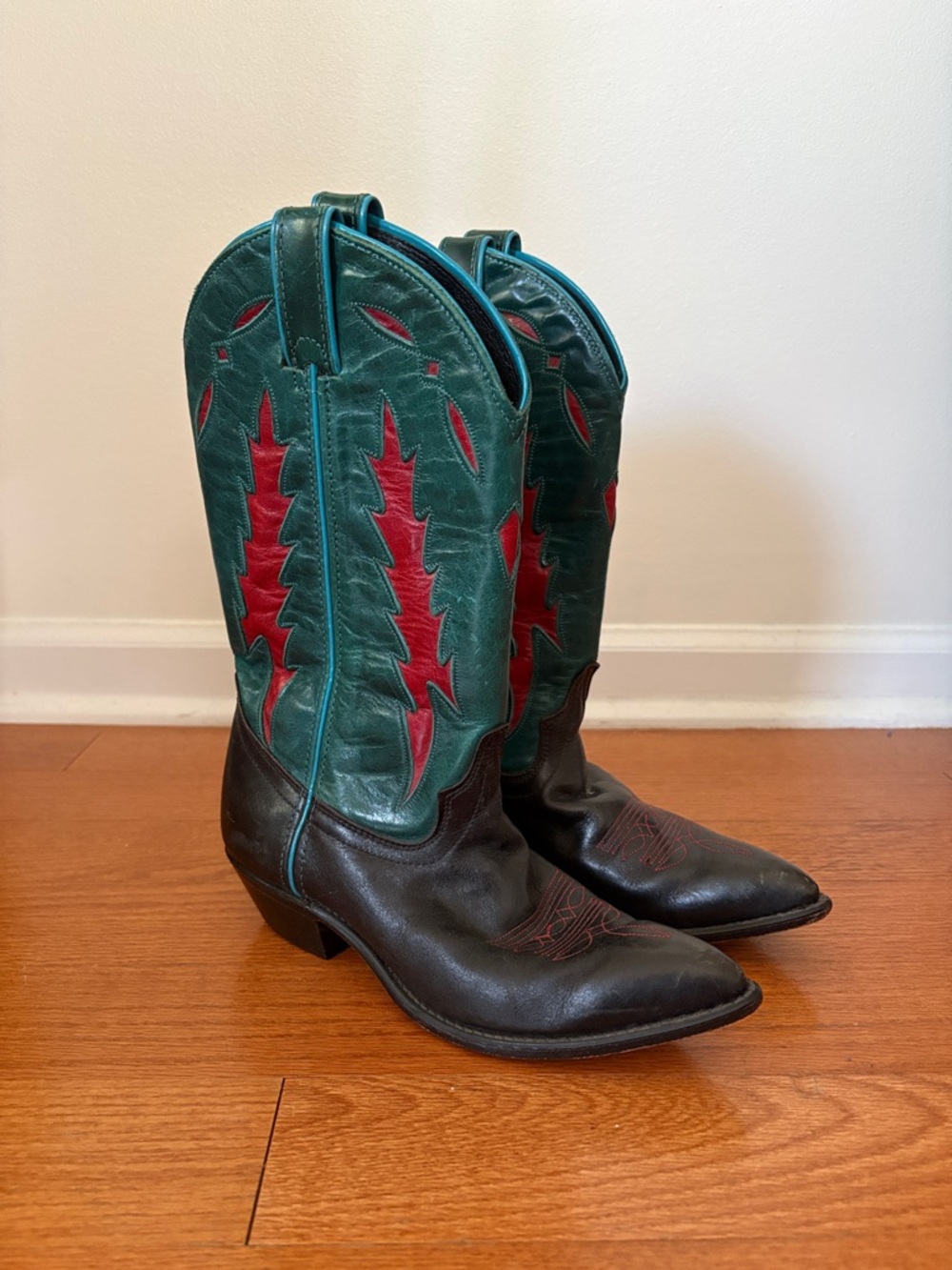 Vintage Dan Post for Code West Cowgirl Boots